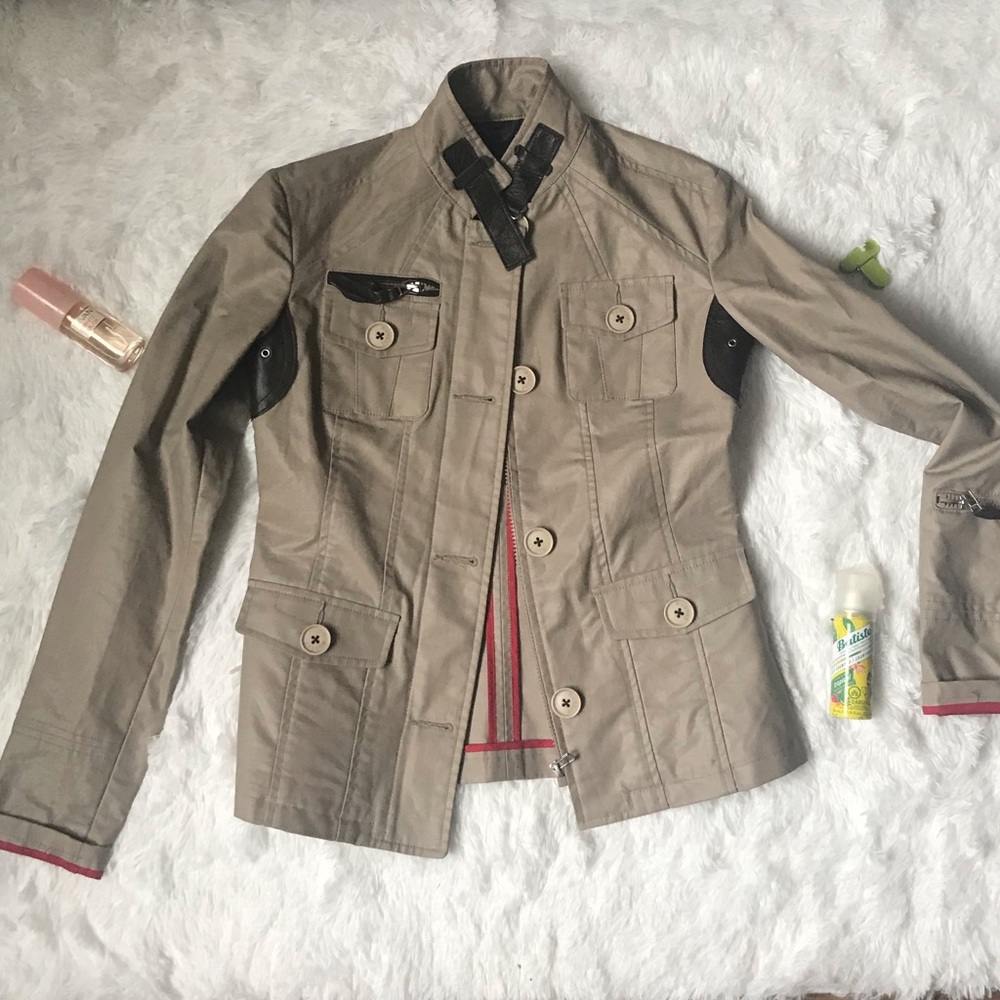 RUDSAK jacket beige taupe spring/autumn coat